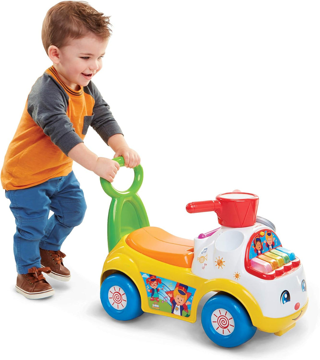 Buy Fisher Price Ultimate Music Parade Ride On White | Yallatoys.com