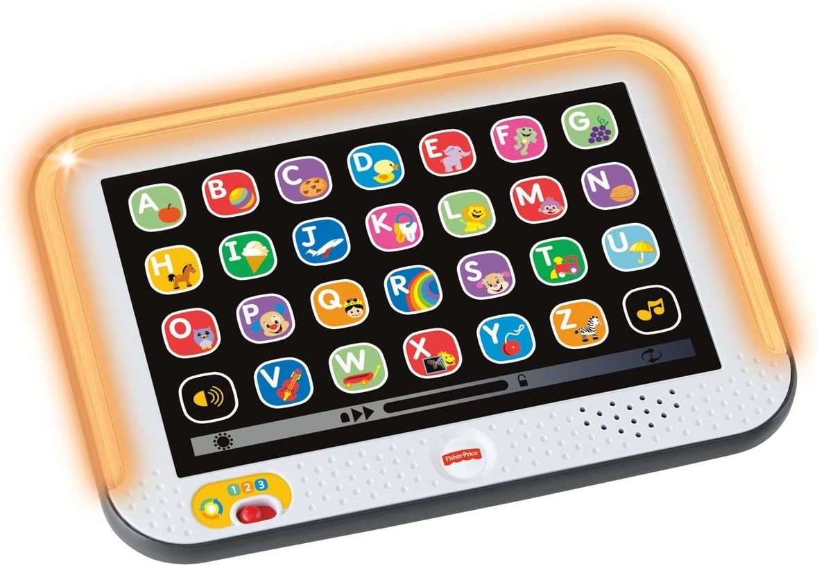 Buy Fisher Price Laugh & Learn Smart Stages Baby First Tablet Introduces Letters First Words Animals | Yallatoys.com