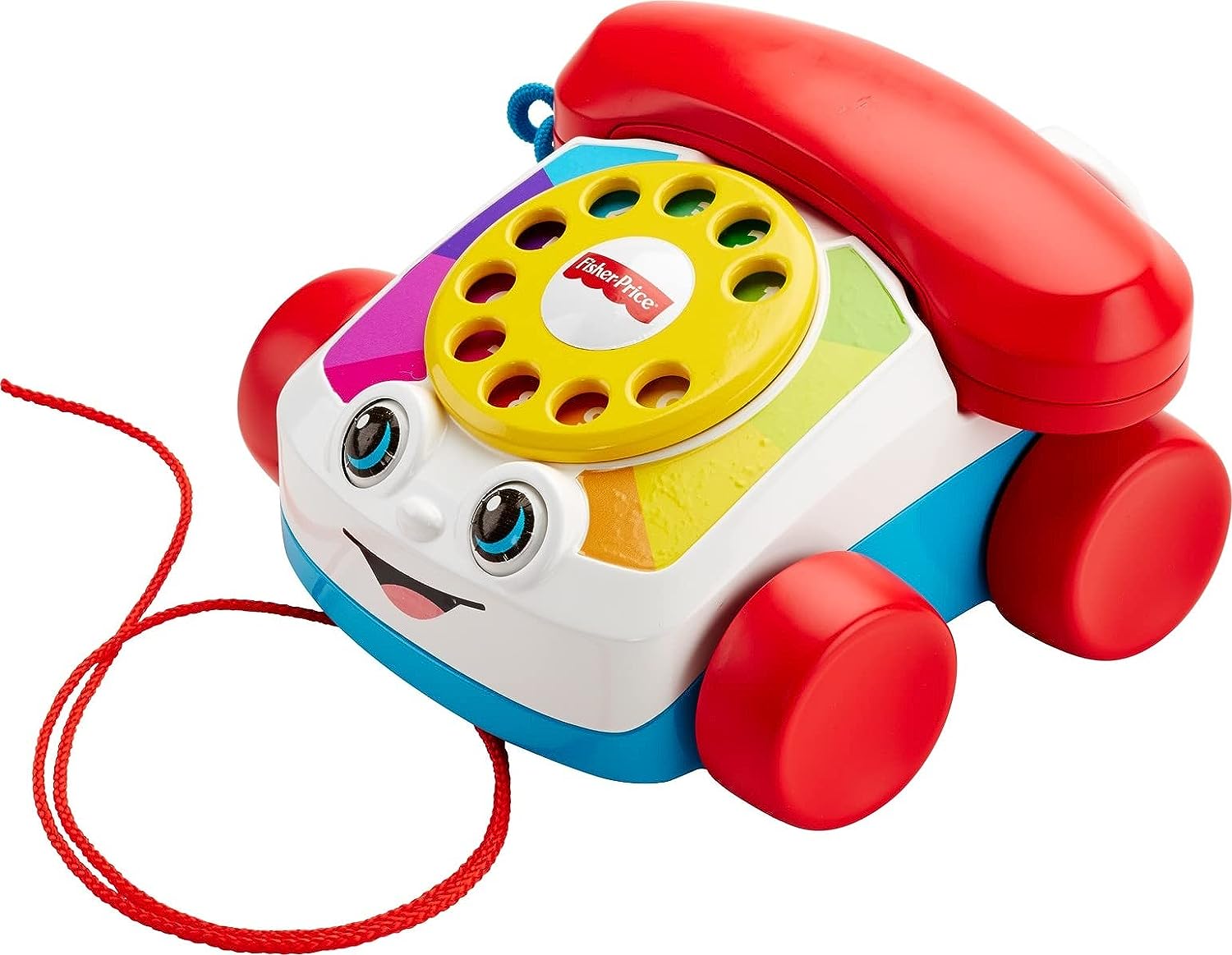Buy Fisher Price Chatter Telephone with Rotary Dial and Wheels | Yallatoys.com