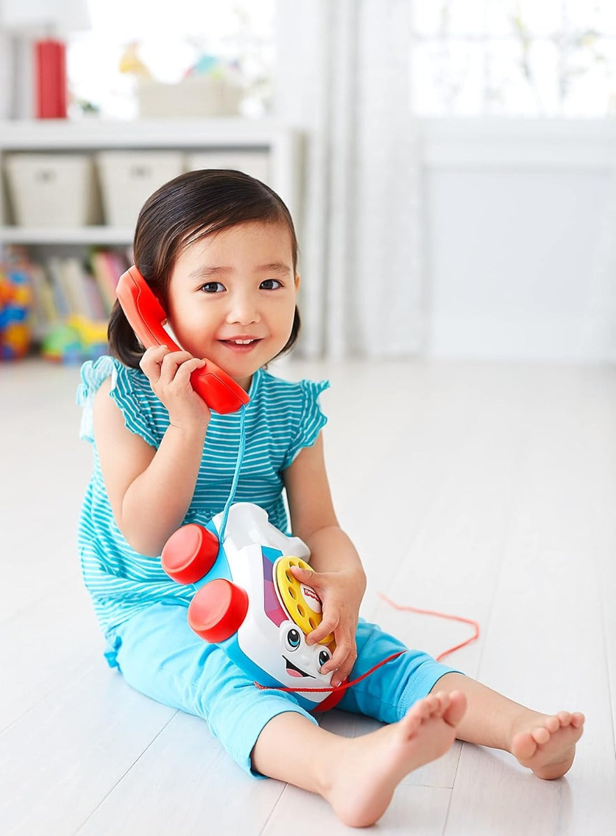 Buy Fisher Price Chatter Telephone with Rotary Dial and Wheels | Yallatoys.com