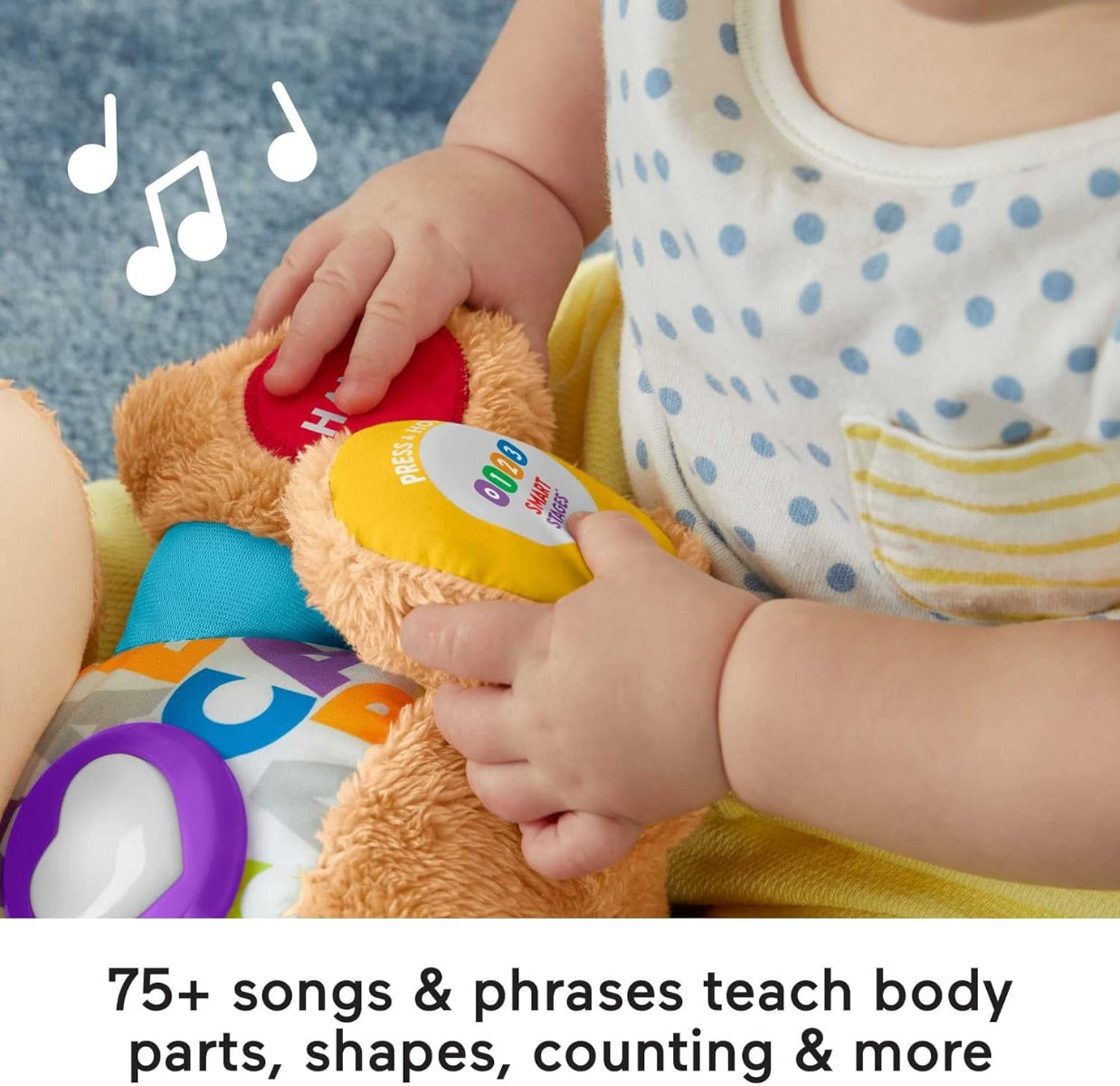 Buy Fisher Price Laugh & Learn Smart Stages Puppy English Edition Plush Toy | Yallatoys.com