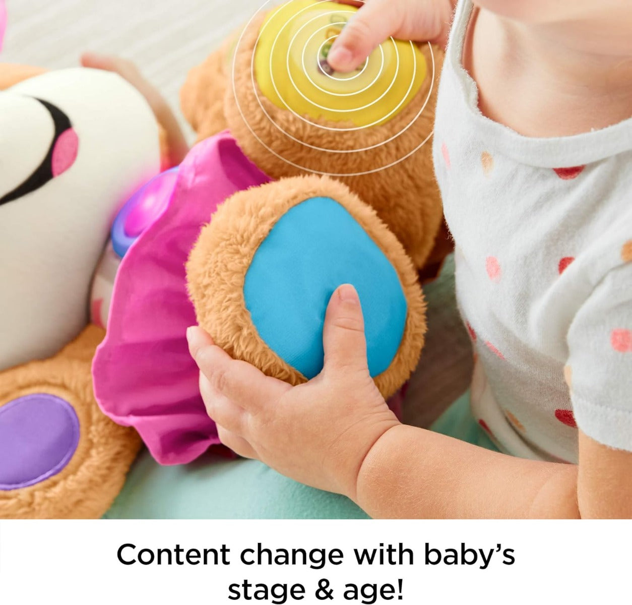 Buy Fisher Price Laugh & Learn Smart Stages Sis Plush Toy | Yallatoys.com