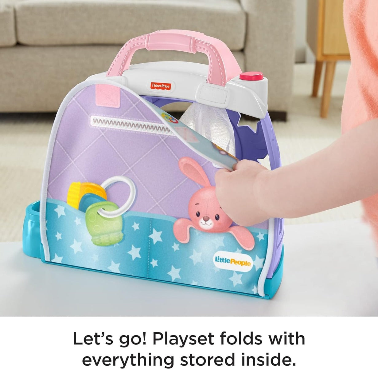 Buy Fisher Price Little People Toddler Playset Cuddle & Play Nursery | Yallatoys.com