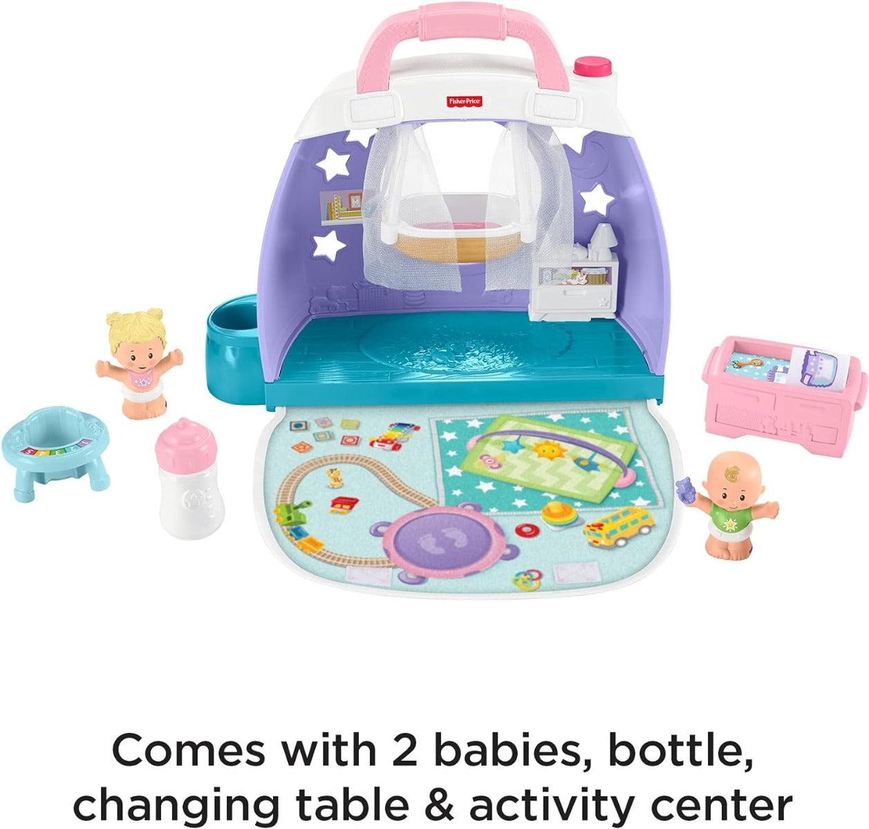Buy Fisher Price Little People Toddler Playset Cuddle & Play Nursery | Yallatoys.com