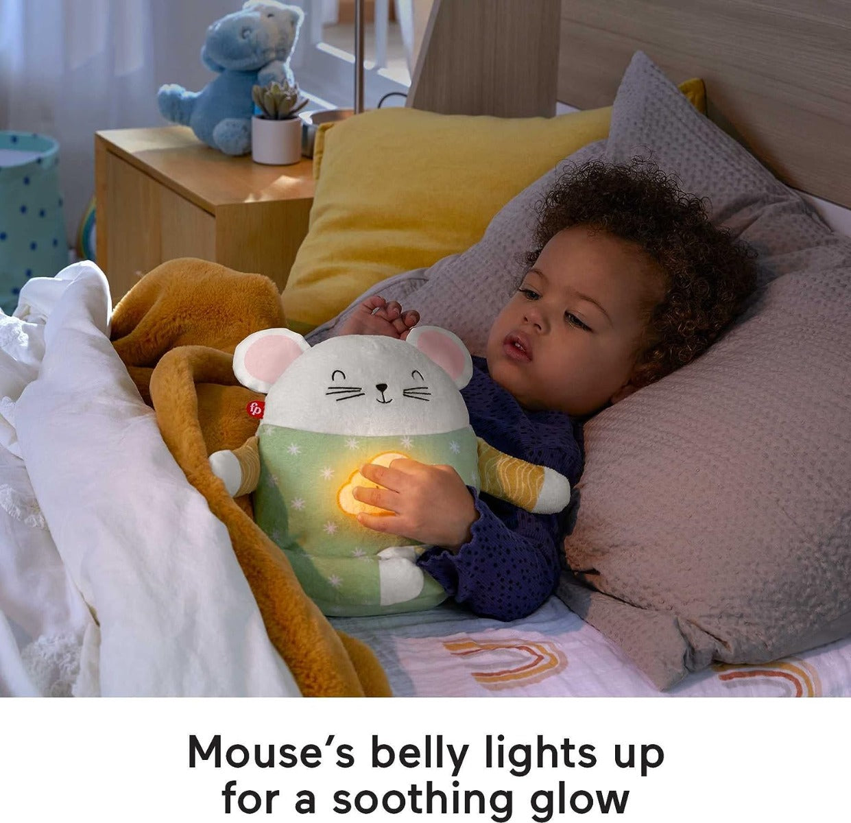 Buy Fisher Price Baby Sound Machine Meditation Mouse Plush Baby | Yallatoys.com