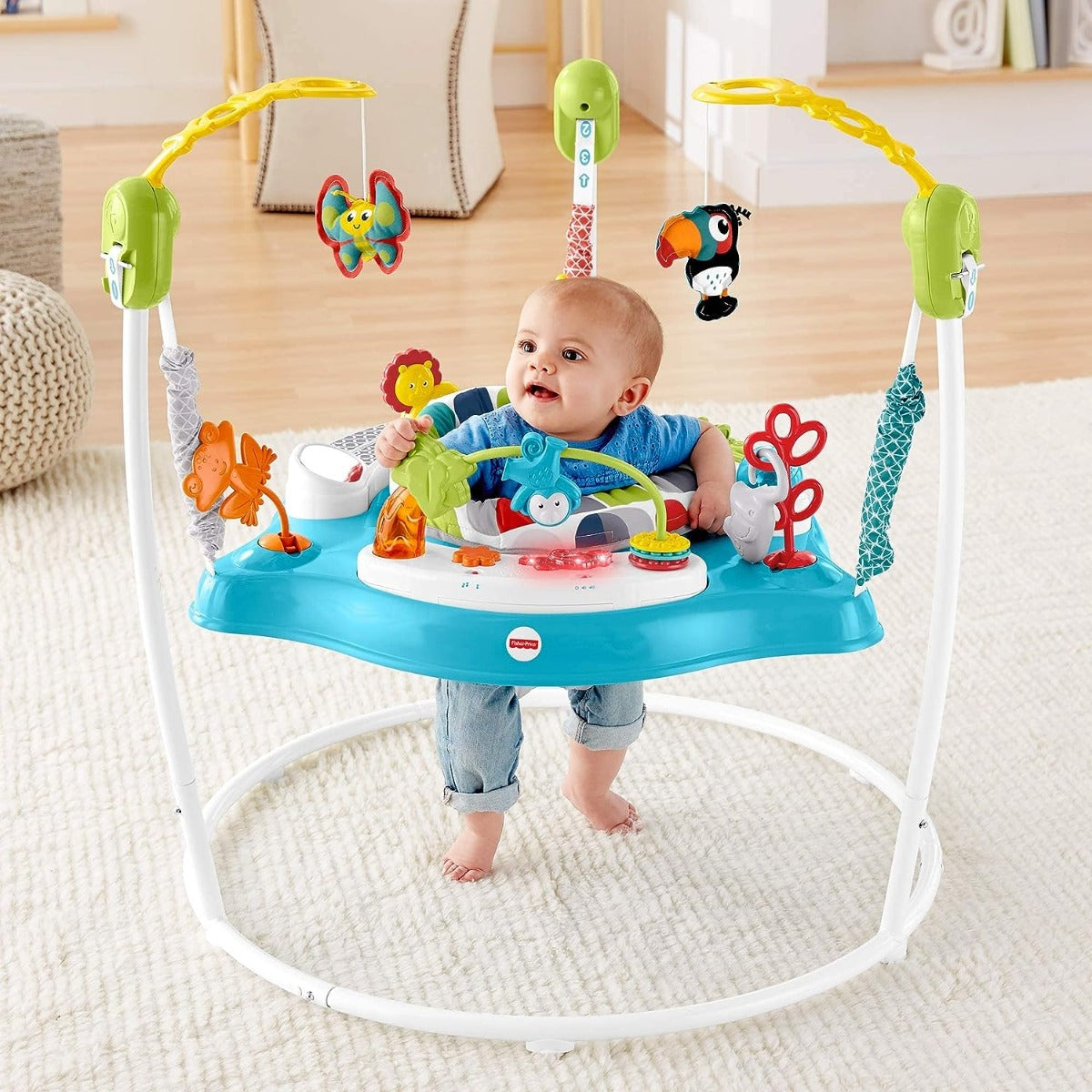 Fisher Price Color Climbers Jumperoo Freestanding Bouncing Baby Activity Center Fisherprice Yallatoys