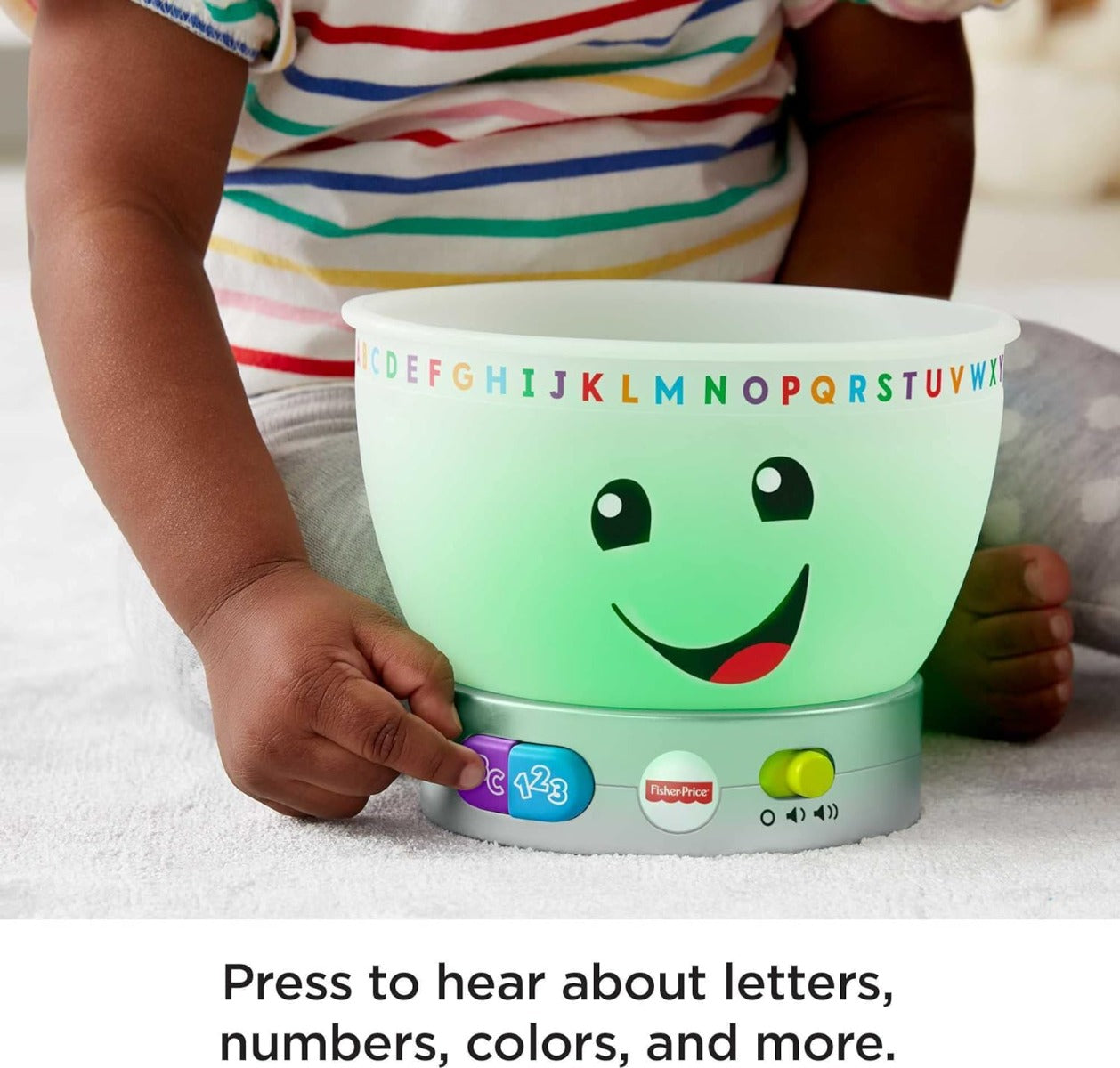 Buy Fisher Price Laugh & Learn Baby Learning Toy Magic Color Mixing Bowl | Yallatoys.com