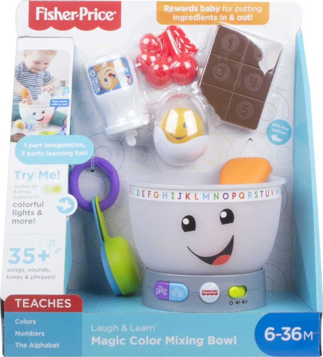 Buy Fisher Price Laugh & Learn Baby Learning Toy Magic Color Mixing Bowl | Yallatoys.com