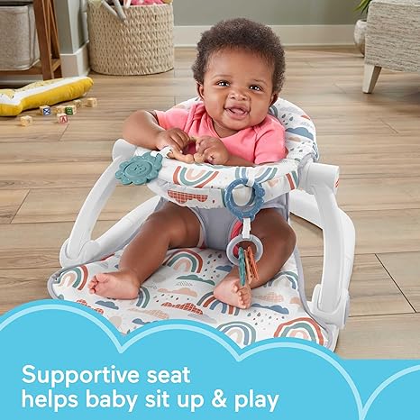 Buy Fisher Price Deluxe Sit Me Up Floor Seat with Tray | Yallatoys.com