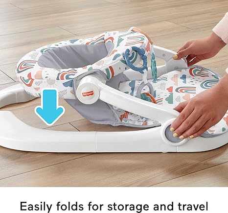 Buy Fisher Price Deluxe Sit Me Up Floor Seat with Tray | Yallatoys.com