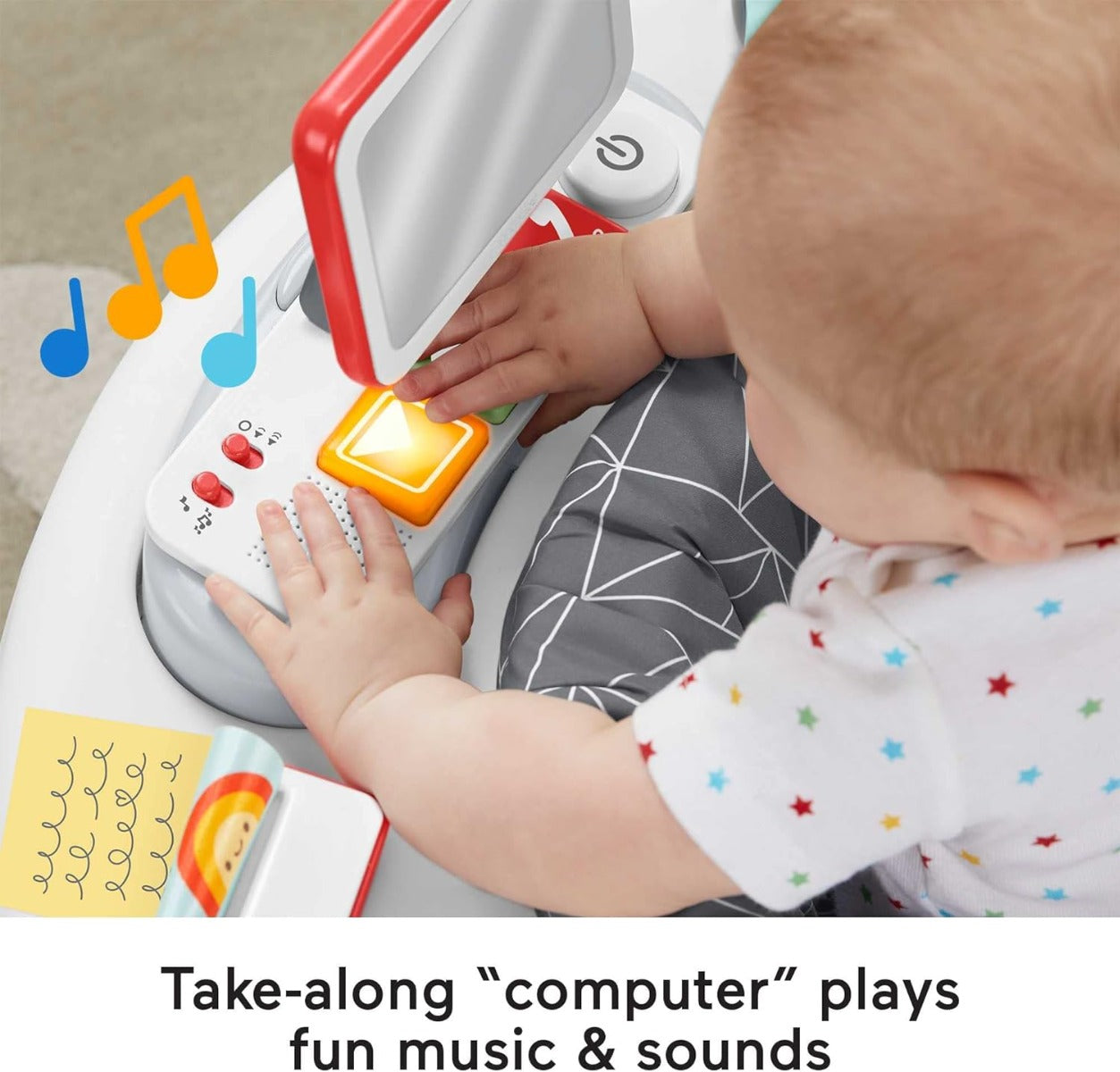 Fisher Price 2 in 1 Like a Boss Activity Center Baby Entertainer and Play Table Fisherprice Yallatoys