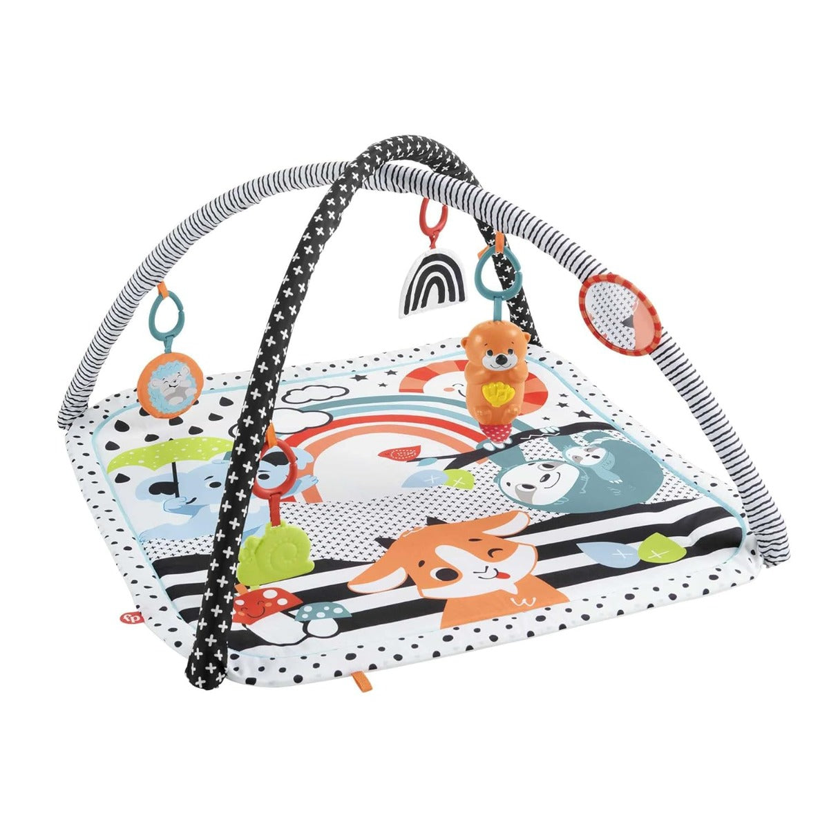 Fisher Price 3 in 1 Music Glow And Grow Gym Infant Playmat With Lights & Removable Toys Fisherprice Yallatoys