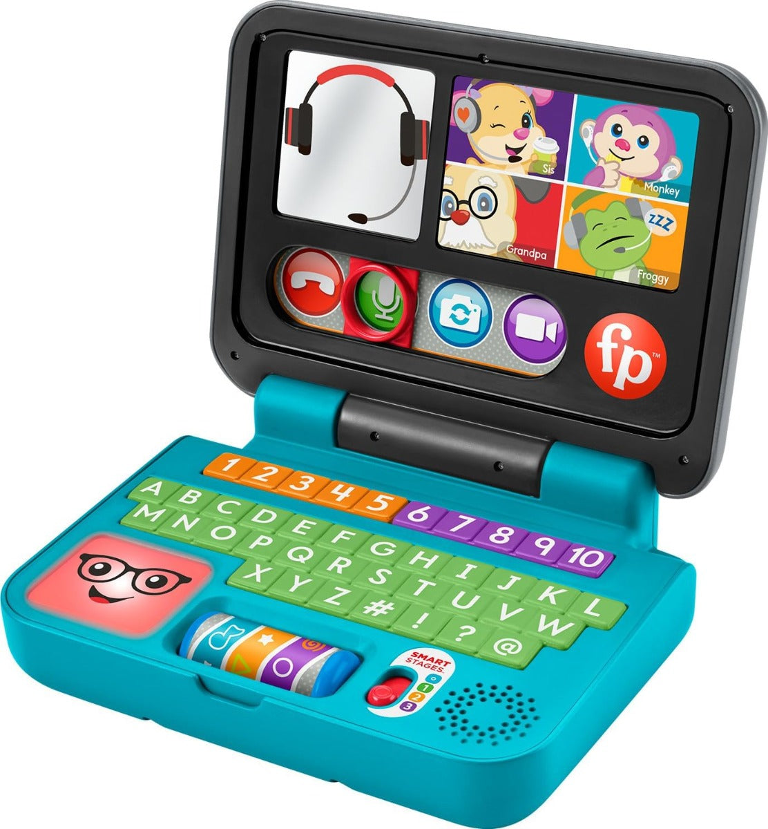 Buy Fisher Price Laugh & Learn Baby to Toddler Connect Laptop with Smart Stages | Yallatoys.com