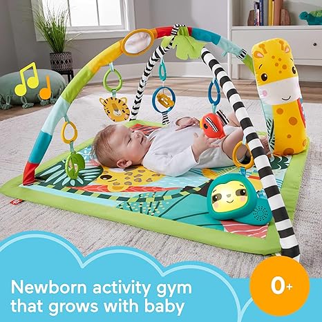 Buy Fisher Price 3 In 1 Rainforest Sensory Gym | Yallatoys.com