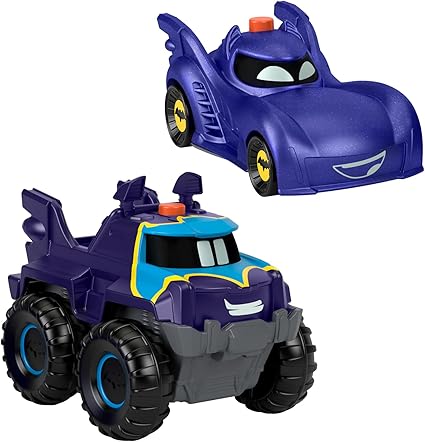 Buy Fisher Price Dc Batwheels Light Up 1:55 Scale Toy Cars 2 Pack | Yallatoys.com