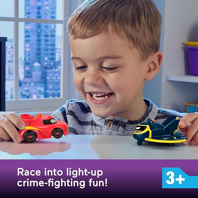 Buy Fisher Price Dc Batwheels Light Up 1:55 Scale Toy Cars | Yallatoys.com