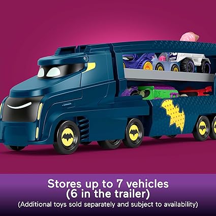 Buy Fisher Price Dc Batwheels Toy Hauler And Car | Yallatoys.com