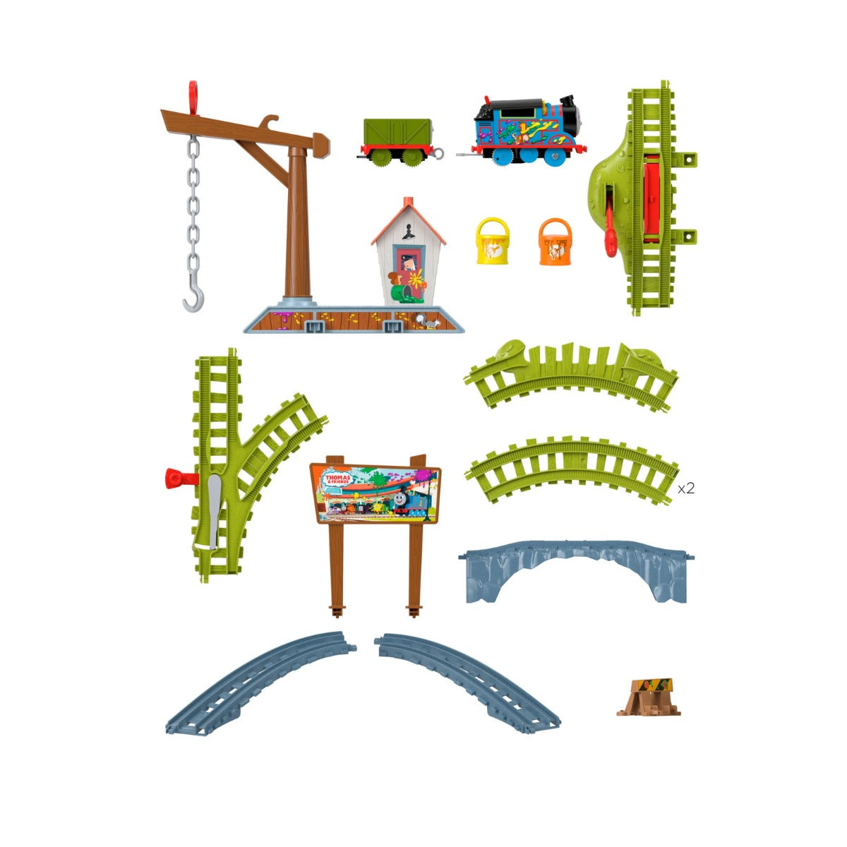 Buy Fisher Price Thomas And Friends Paint Delivery Set | Yallatoys.com