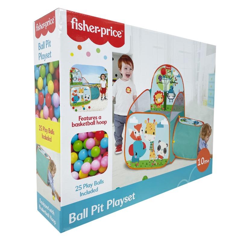 Buy Fisher Price Ball Pit Playset Tunnel with 25 Balls | Yallatoys.com