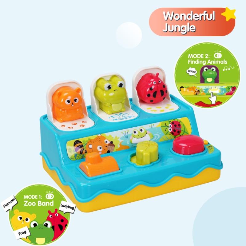 Buy Five Star Pop Up Animal Toys With Music And Light | Yallatoys.com