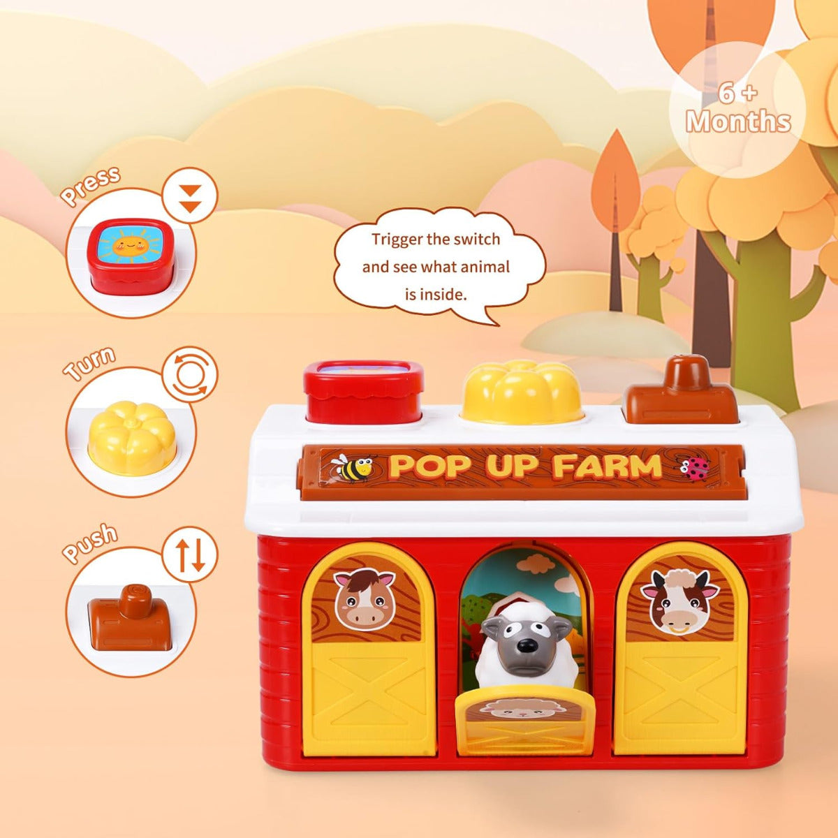 Buy Five Star Pop Up Farm With Music And Light | Yallatoys.com