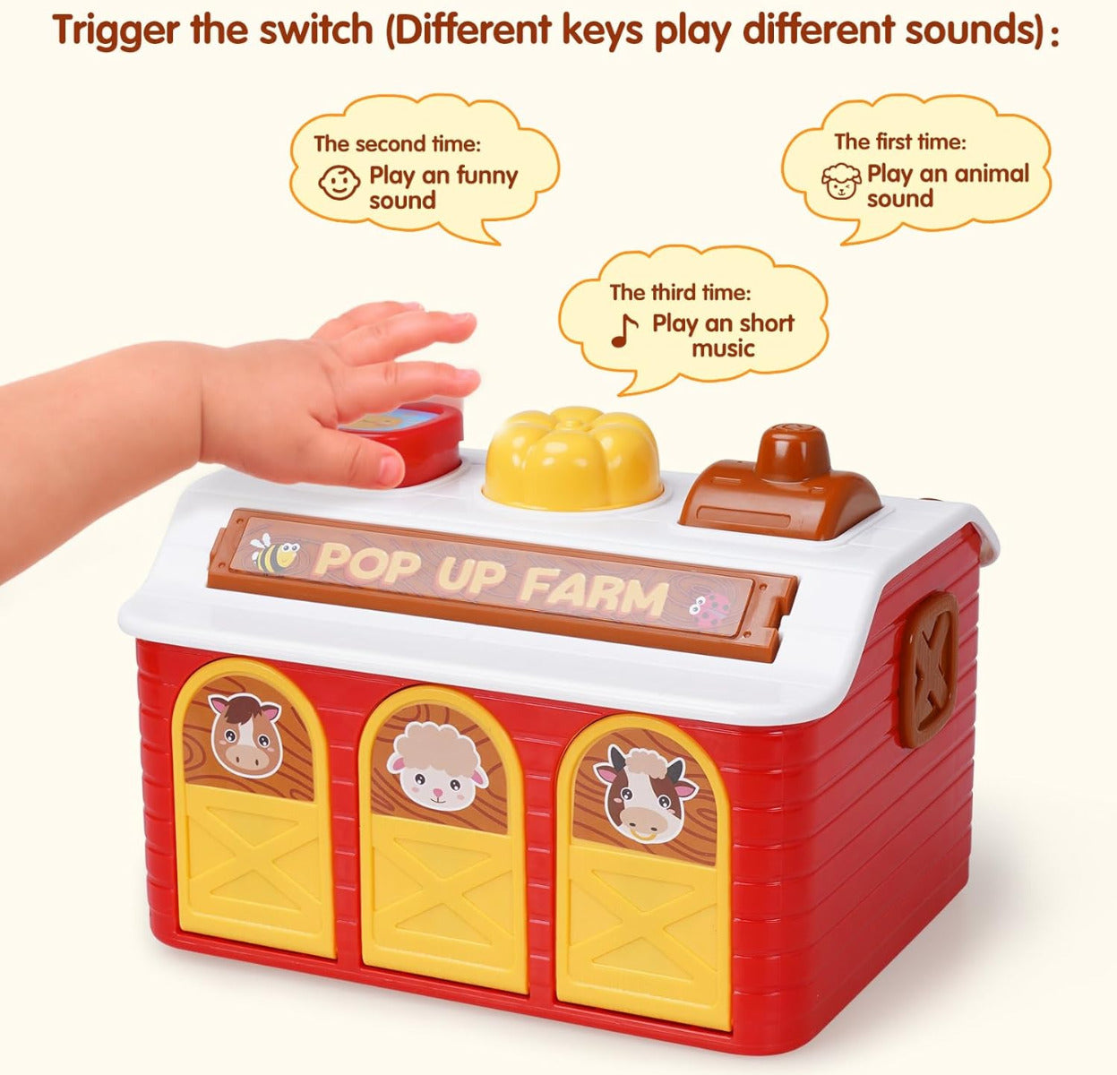 Buy Five Star Pop Up Farm With Music And Light | Yallatoys.com