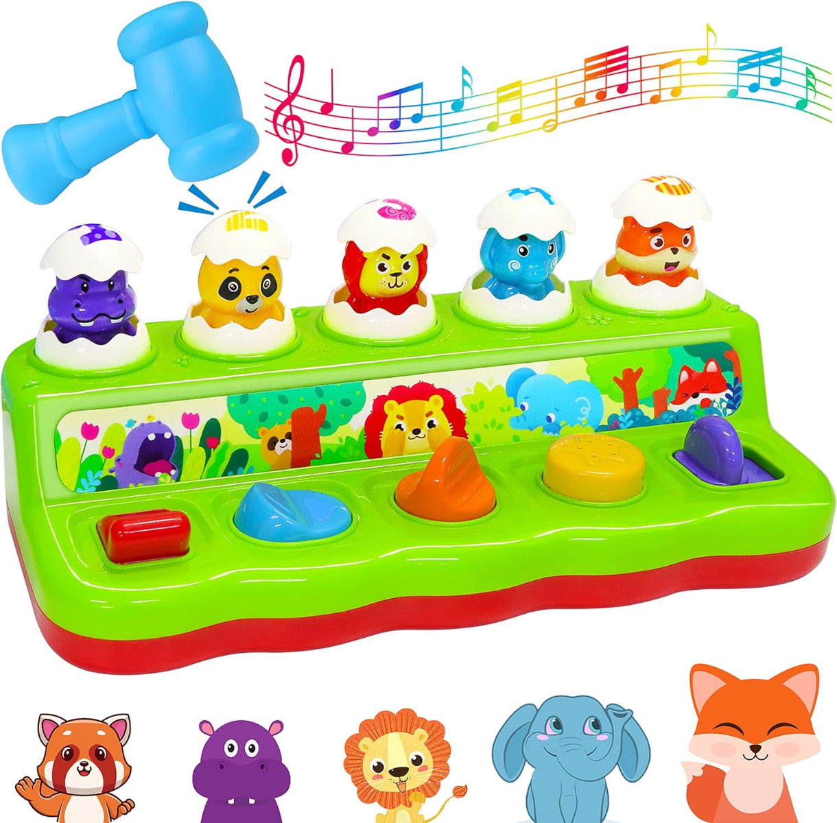 Buy Five Star Interactive Pop Up Animals Toy | Yallatoys.com