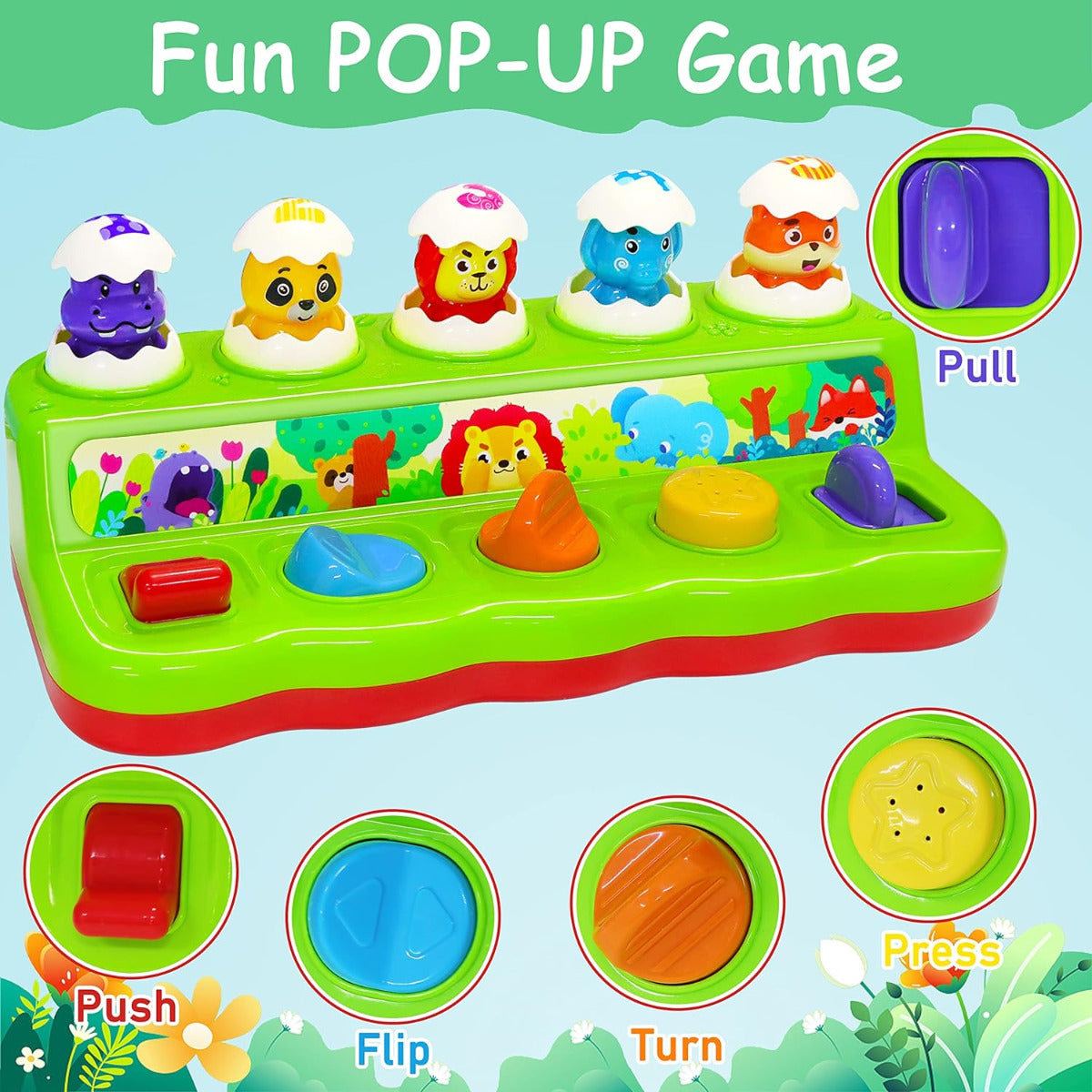 Buy Five Star Interactive Pop Up Animals Toy | Yallatoys.com