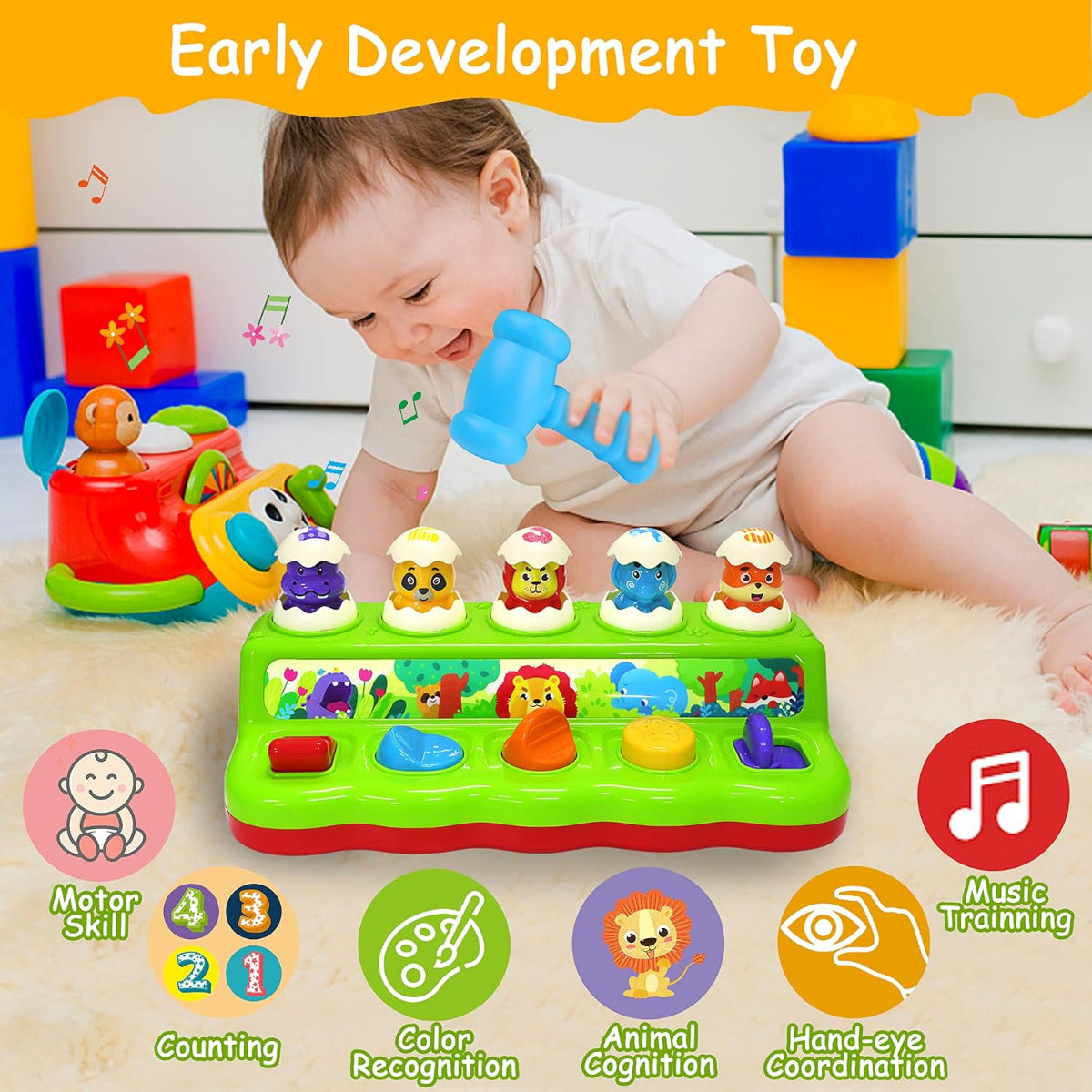 Buy Five Star Interactive Pop Up Animals Toy | Yallatoys.com