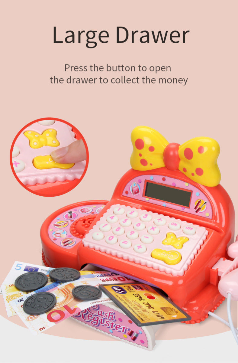 Buy Five Star Cute Cash Register Red | Yallatoys.com