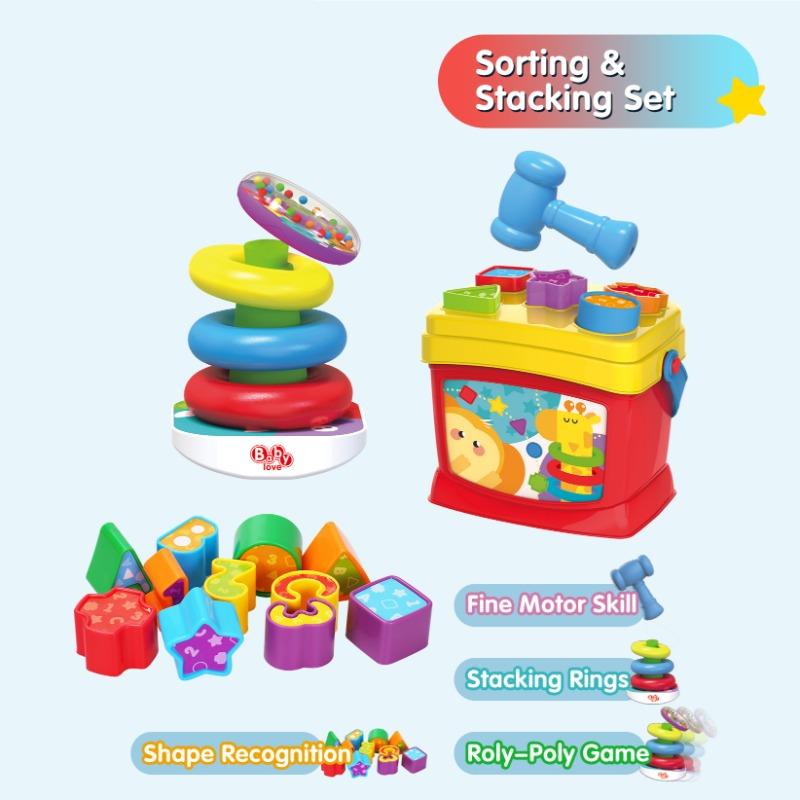 Buy Five Star Sorting And Stacking Set | Yallatoys.com