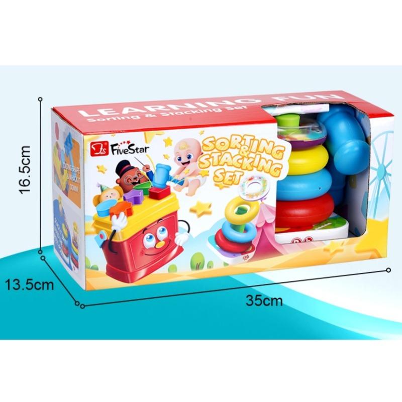 Buy Five Star Sorting And Stacking Set | Yallatoys.com
