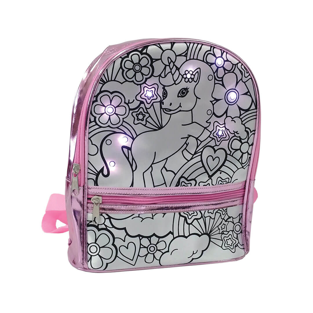 Buy Fashion Time LED Backpack Unicorn | Yallatoys.com