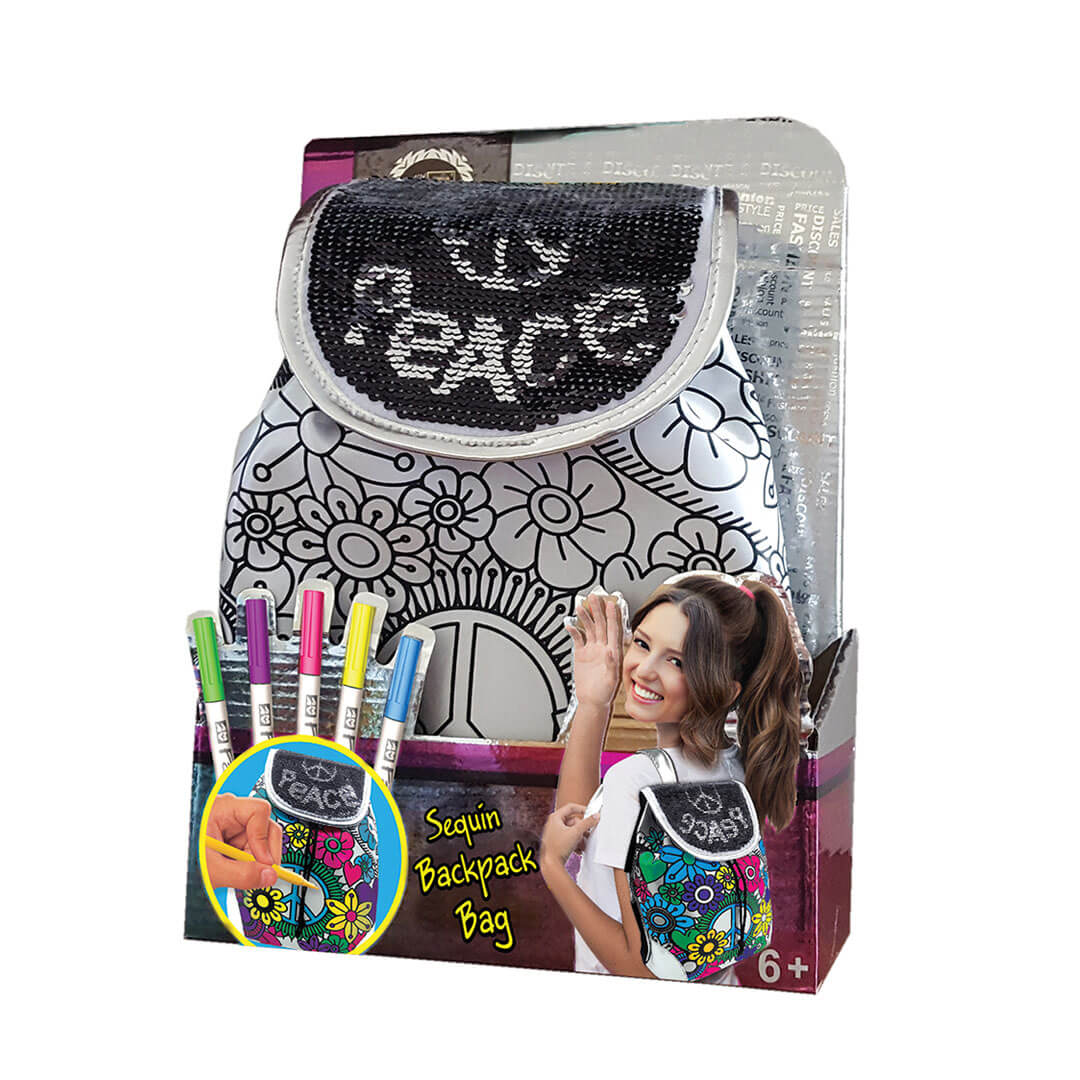 Buy Fashion Time Backpack Reversible Sequins | Yallatoys.com