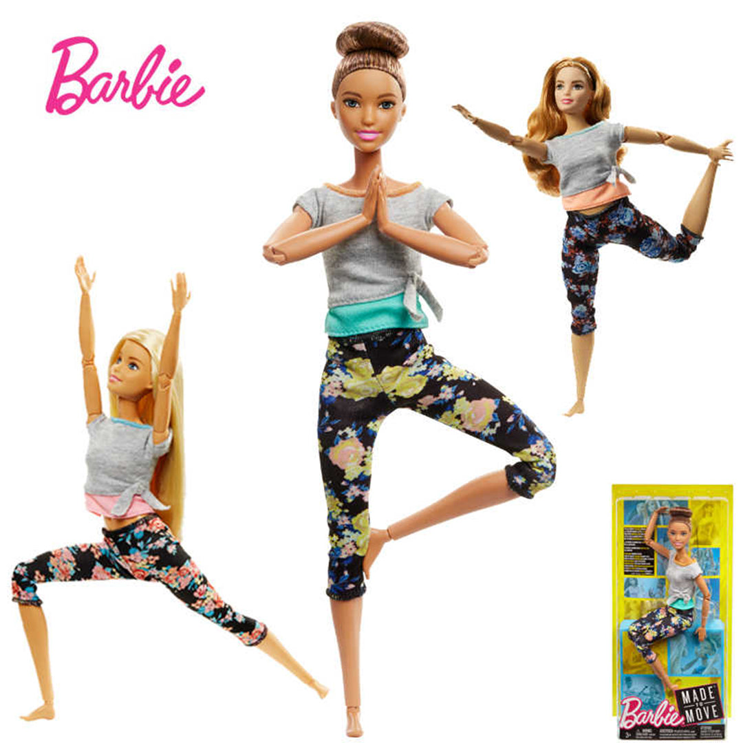 Buy Barbie Made To Move Doll (Sold separately, subject to availability) | Yallatoys.com
