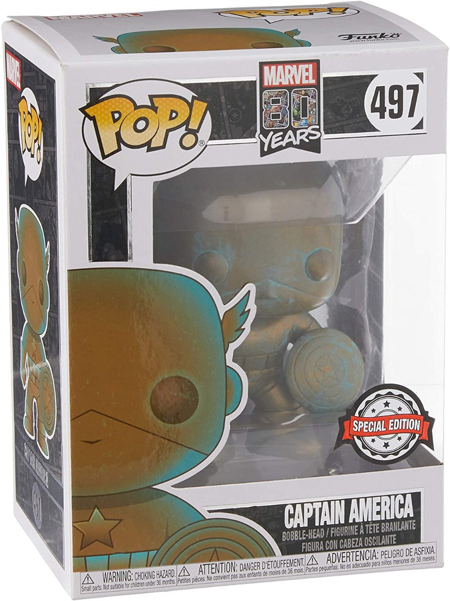 Buy Funko POP Marvel Captain America Patina | Yallatoys.com