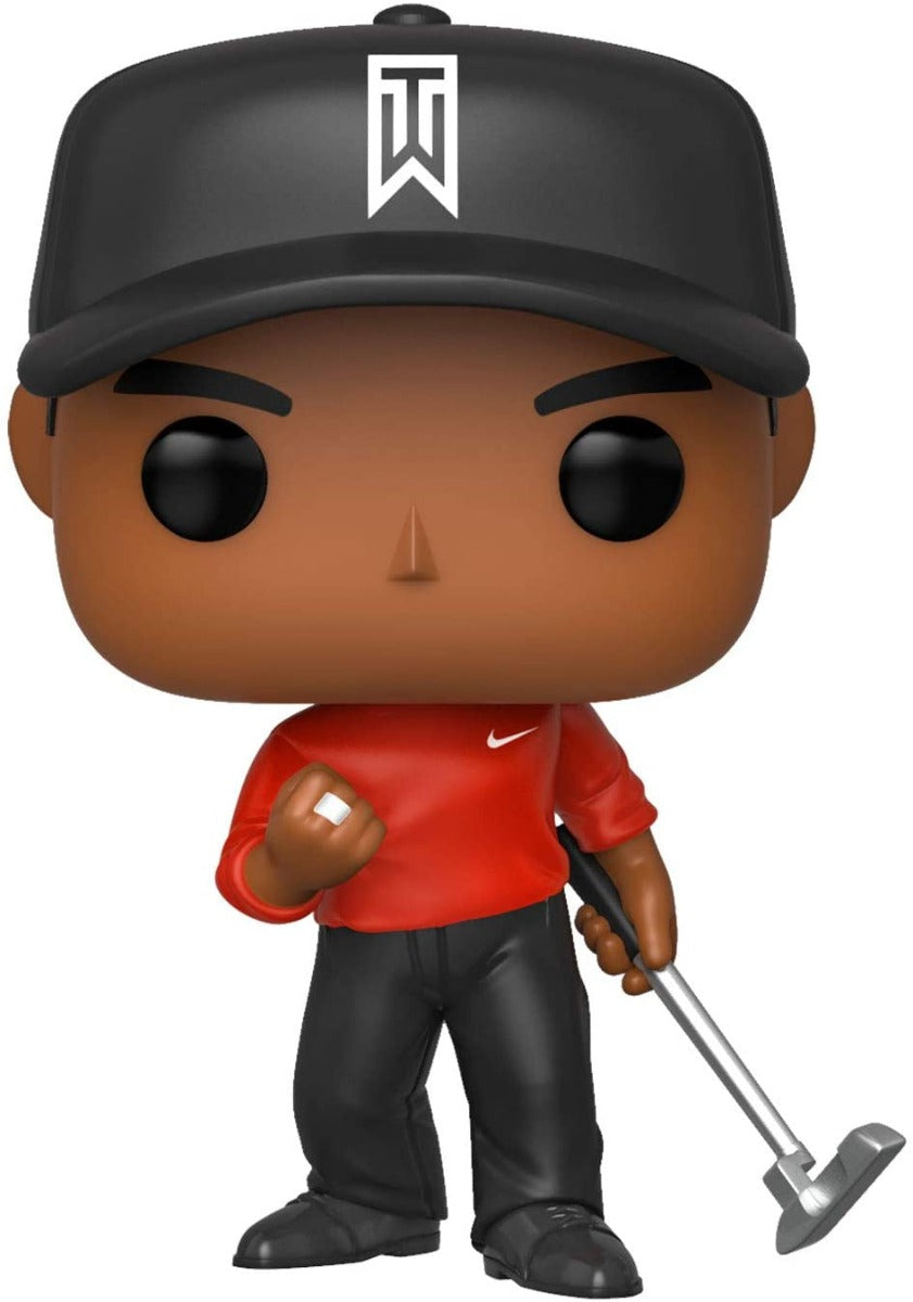 Buy Funko POP Sports Golf Tiger Woods Red Shirt Vinyl Figure | Yallatoys.com
