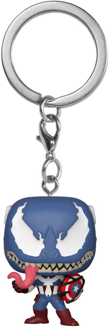 Buy Funko POP Pocket Ketchain Marvel Venomized Captain America | Yallatoys.com