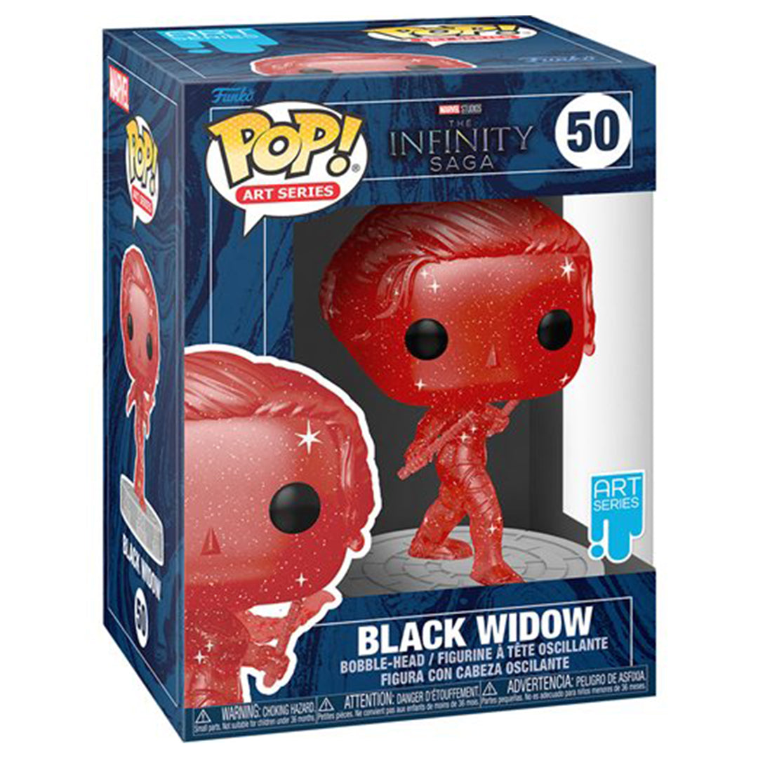 Buy Funko Avengers Infinity Saga Black Widow Red Artist Series Pop! Vinyl Figure | Yallatoys.com
