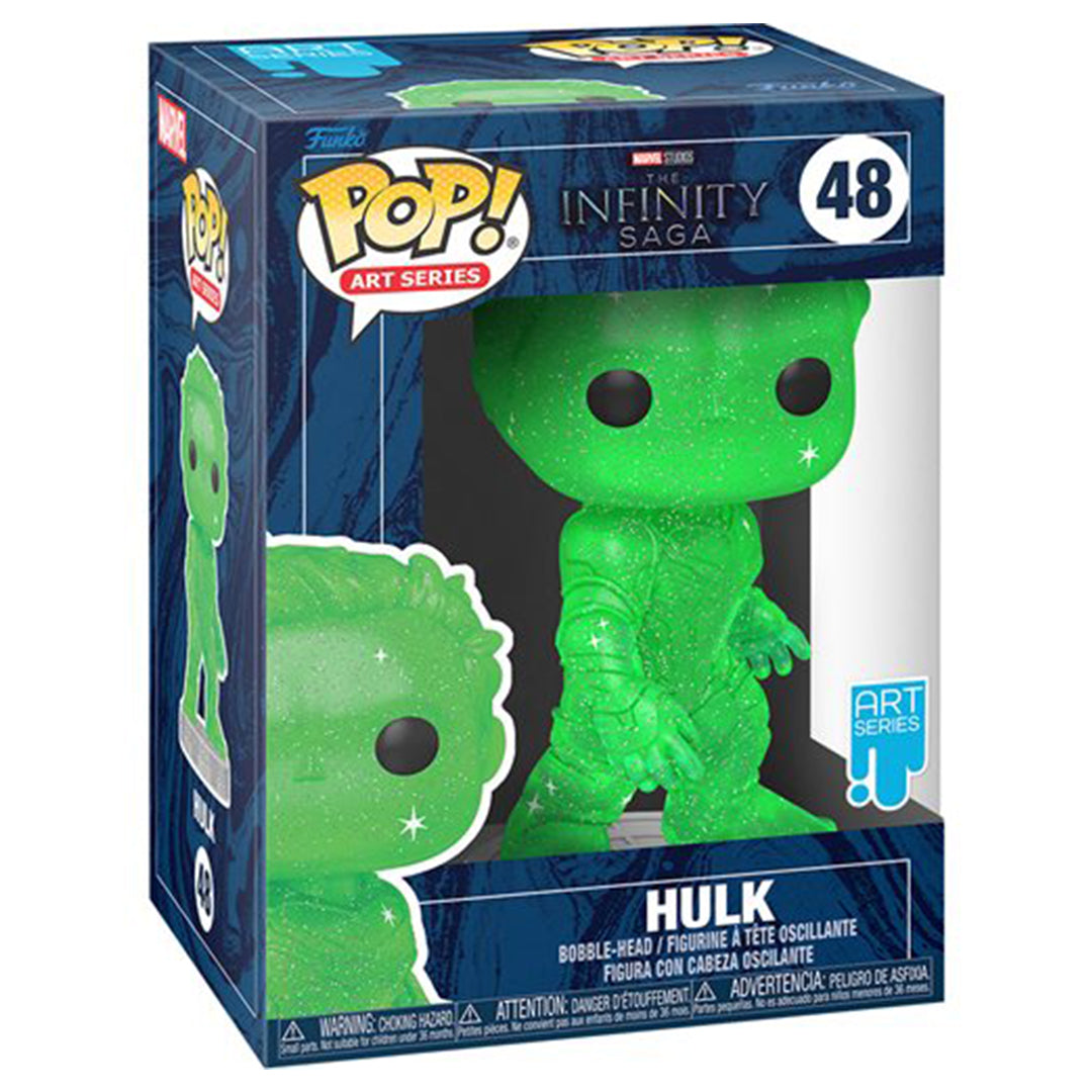 Buy Funko Avengers Infinity Saga Hulk Green Artist Series Pop! Vinyl Figure | Yallatoys.com