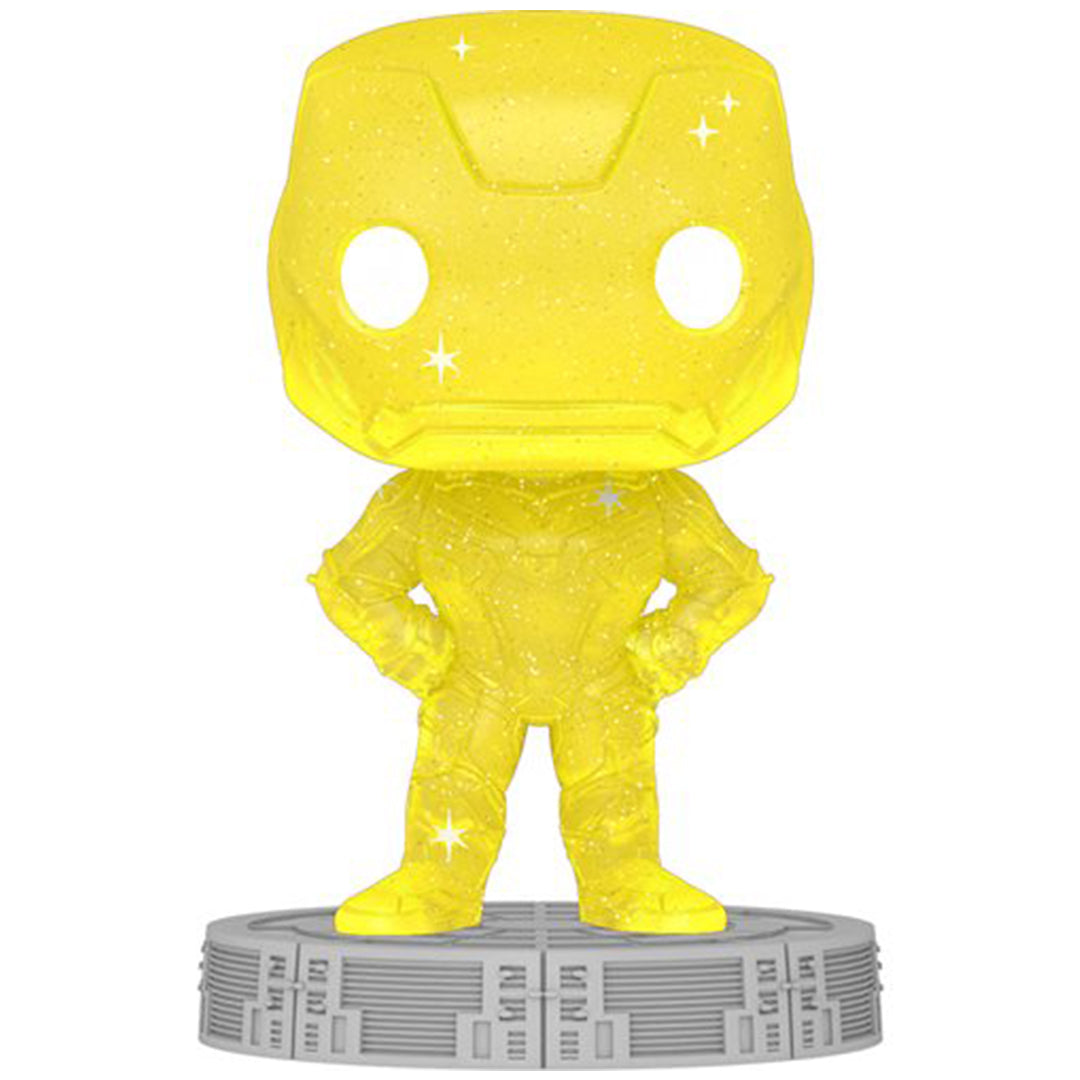 Buy Funko Avengers Infinity Saga Iron Man Yellow Artist Series Pop! Vinyl Figure | Yallatoys.com