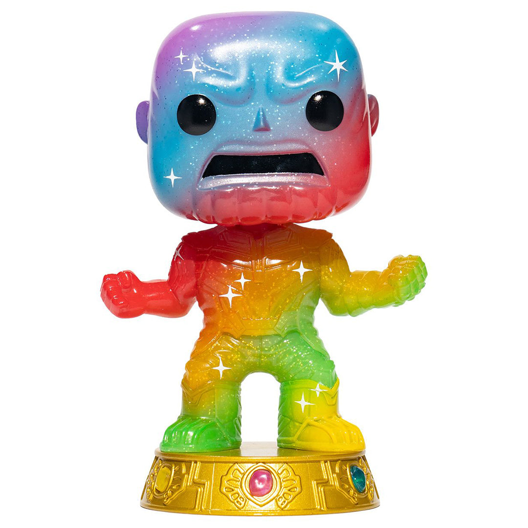 Buy Funko Pop Artist Series Infinity Saga Thanos Rainbow with Metallic Vinyl Figure | Yallatoys.com