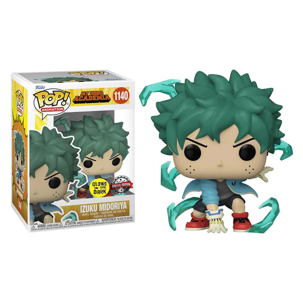 Buy Funko Pop Animation My Hero Academia Deku with Gloves Glow in the Dark | Yallatoys.com