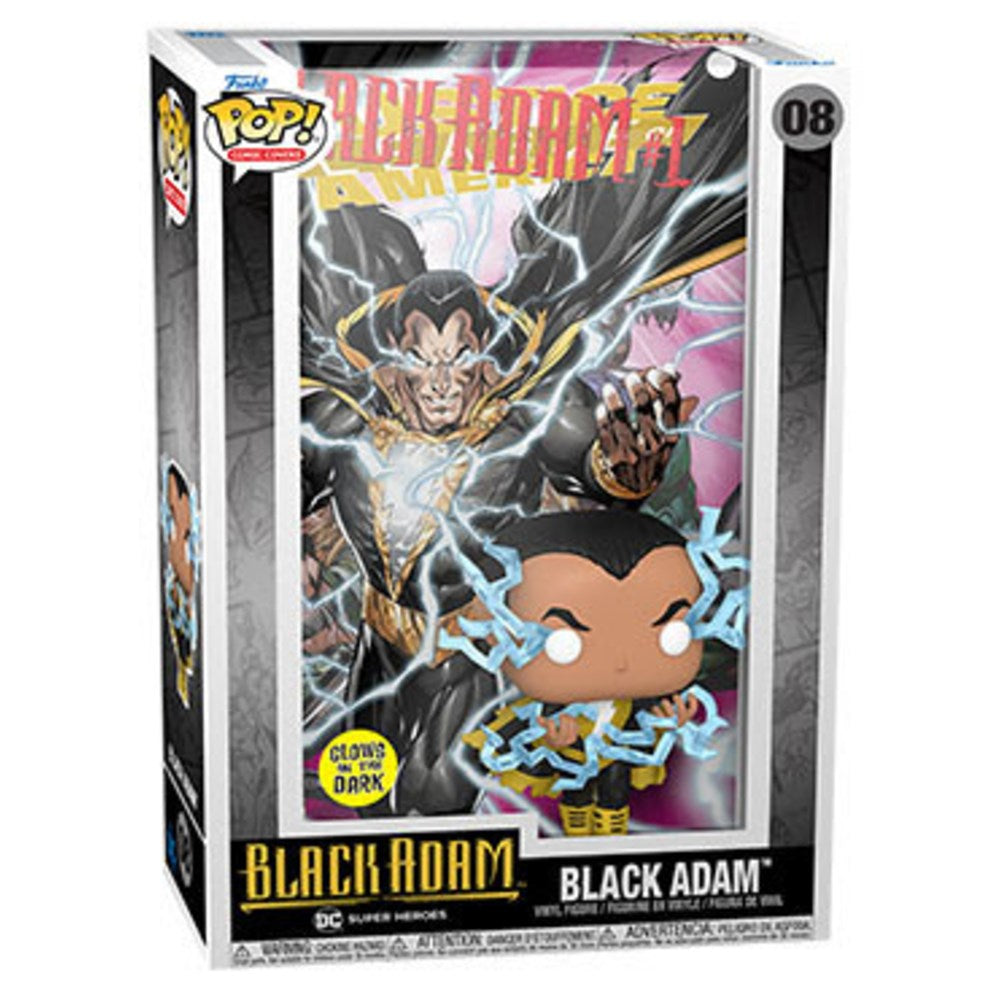 Buy Funko Pop Cover Heroes DC Black Adam Glow in the Dark | Yallatoys.com