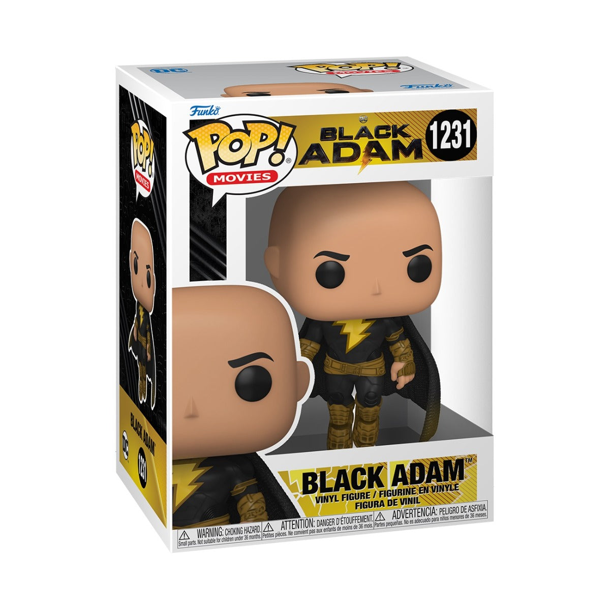 Buy Funko Pop Movies DC Black Adam Flying with Cape Action Figure | Yallatoys.com