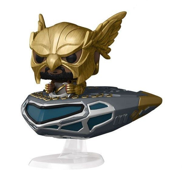 Buy Funko Pop Ride Super Deluxe Movies DC Black Adam Hawkman In Cruiser Action Figure | Yallatoys.com