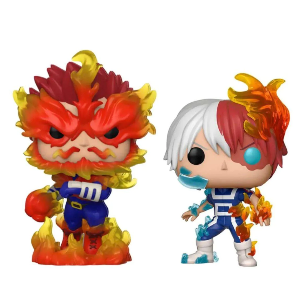 Buy Funko Pop Animation My Hero Academia Endeavor & Todoroki 2piece Pack | Yallatoys.com