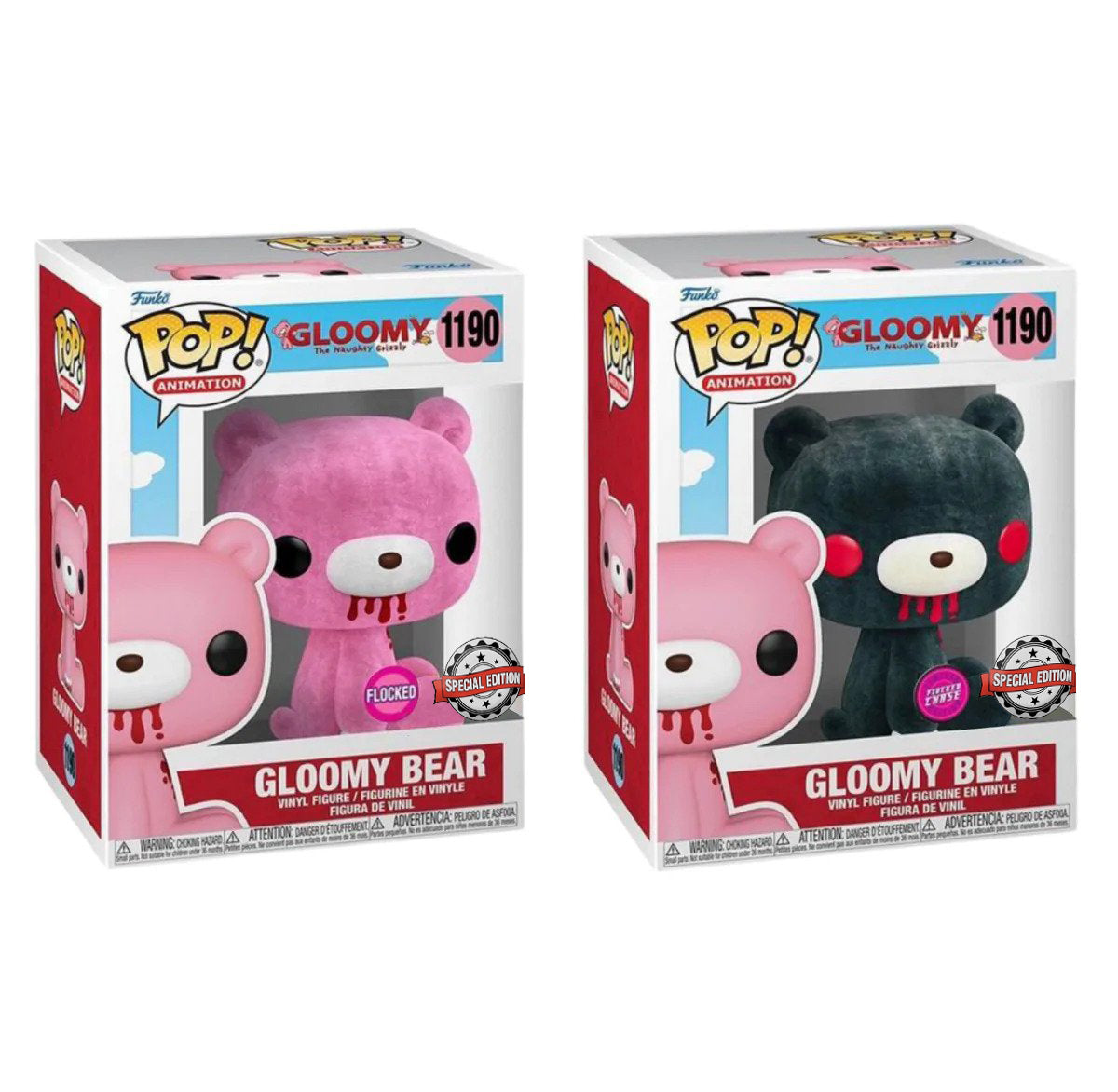 Buy Funko Pop Animation Gloomy Bear Flocked (Sold Separately Subject to Availability) | Yallatoys.com