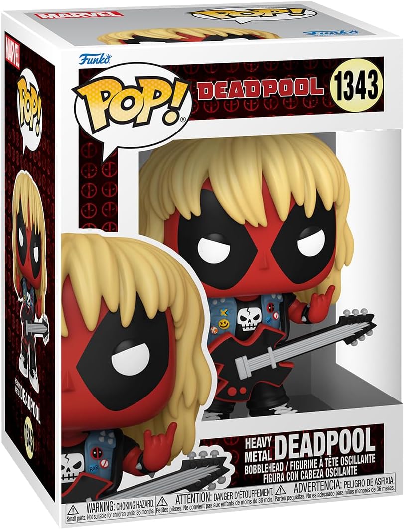 Buy Funko Pop Marvel Deadpool Metal Band | Yallatoys.com