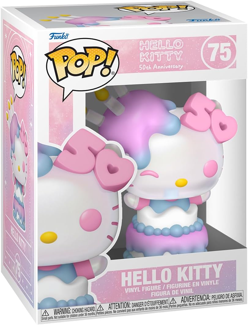 Buy Funko Pop Sanrio Hello Kitty 50th Hello Kitty in Cake | Yallatoys.com
